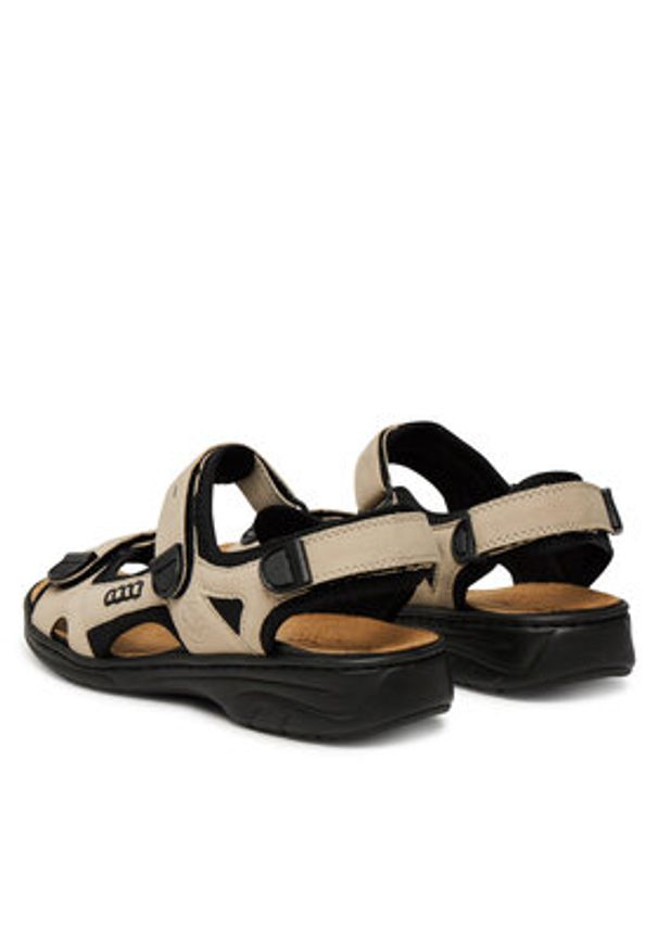 Rieker Sandały CEO-64582-60 Beżowy. Kolor: beżowy. Materiał: materiał