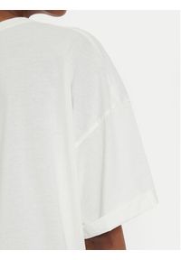 ViCOLO T-Shirt UB0185 Écru Relaxed Fit. Materiał: bawełna #4