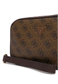 Guess Saszetka HMMILO P6150 Brązowy. Kolor: brązowy. Materiał: skóra #3