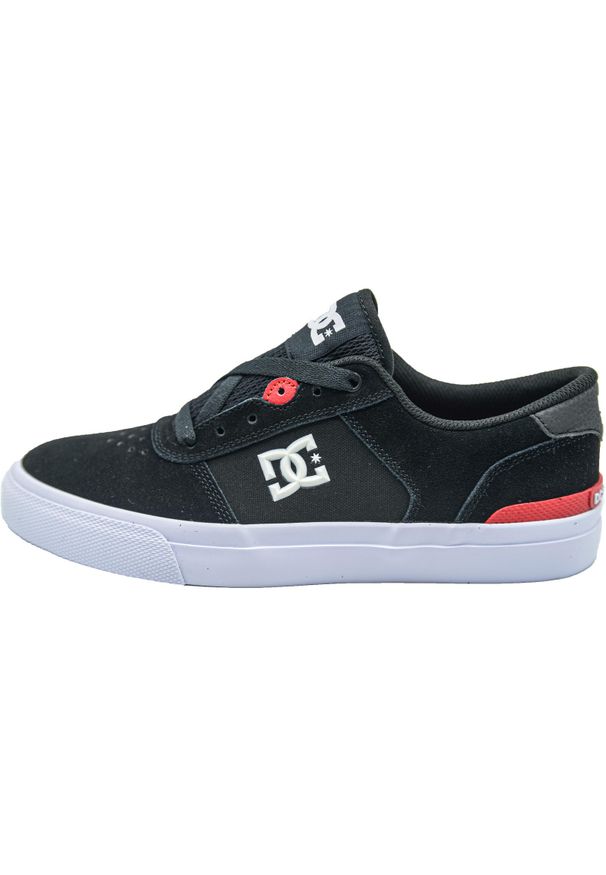 Trampki DC Shoes Teknic S, Mężczyźni. Kolor: czarny. Materiał: zamsz, materiał. Sport: skateboard