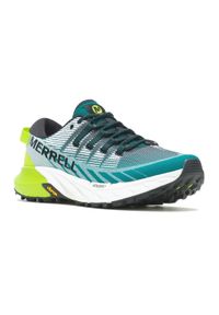 Buty do biegania męskie Merrell Agility Peak 4. Kolor: zielony. Sport: bieganie #1