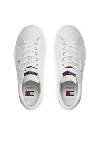 Tommy Jeans Sneakersy Tjw Cupsole Sneaker Ess EN0EN02508 Biały. Kolor: biały. Materiał: skóra #5