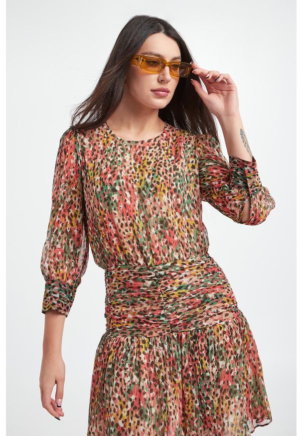Twinset Milano - Sukienka ze wzorem TWINSET