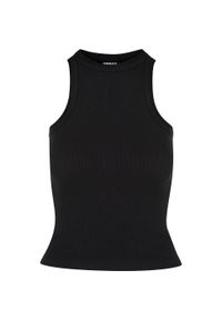 Urban Classics - Top Damski/żebrowany Racerback (zestaw 2 Sztuk). Kolor: brązowy, zielony, czarny, wielokolorowy