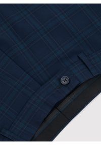 Pako Lorente - PAKO LORENTE – Granatowe spodnie garniturowe z wełną. Kolor: niebieski. Materiał: wełna #3