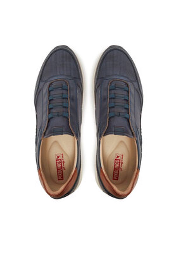 Pikolinos Sneakersy M2B-6284C1 Granatowy. Kolor: niebieski. Materiał: skóra