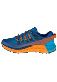 Buty Merrell Agility Peak 4 Trail M J135111 niebieskie. Kolor: niebieski. Materiał: materiał, syntetyk, guma. Szerokość cholewki: normalna #4