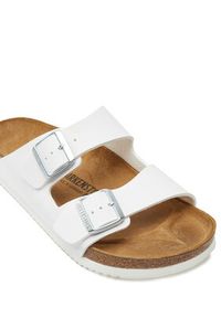 Birkenstock Klapki Arizona Sl Bf 1018220 Biały. Kolor: biały. Materiał: skóra #4