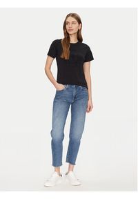 JOOP! T-Shirt 30042942 Czarny Slim Fit. Kolor: czarny. Materiał: bawełna #9