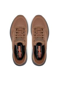 skechers - Skechers Sneakersy Bounder 2.0-Emerged 232459/BRBK Brązowy. Kolor: brązowy. Materiał: materiał #5