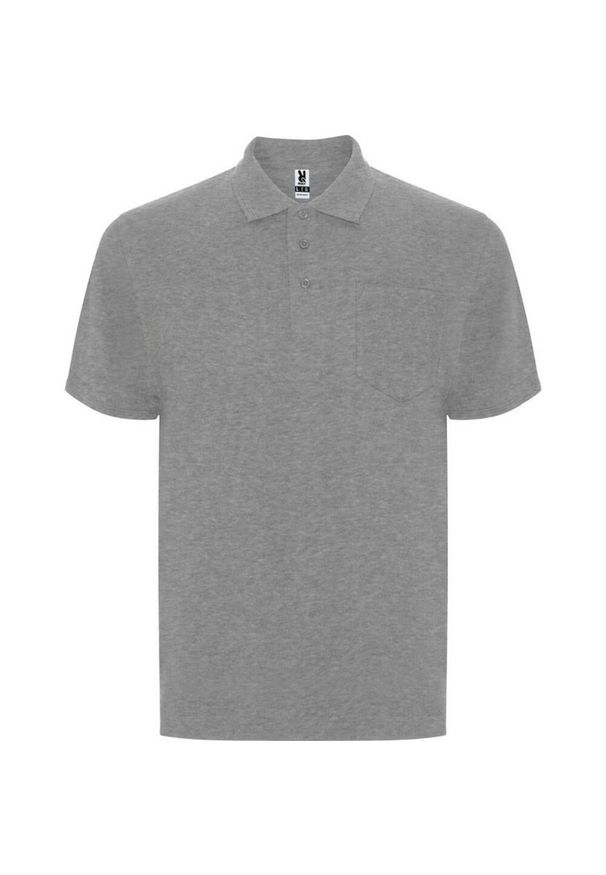 ROLY - Koszulka Polo Z Krótkim Rękawem Dla Dorosłych Unisex Centauro Premium. Typ kołnierza: polo. Kolor: szary. Długość rękawa: krótki rękaw. Długość: krótkie