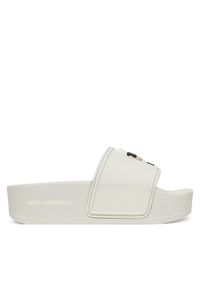 Karl Lagerfeld - KARL LAGERFELD Klapki Kondo Maxi KL80805A Biały. Kolor: biały