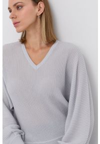 Max Mara Leisure Sweter wełniany damski. Kolor: niebieski. Materiał: wełna. Długość rękawa: długi rękaw. Długość: długie #2