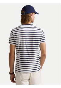 Polo Ralph Lauren T-Shirt 710938134004 Biały Slim Fit. Typ kołnierza: polo. Kolor: biały. Materiał: bawełna