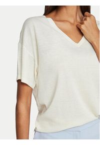 Vila T-Shirt Abella 14089540 Biały Relaxed Fit. Kolor: biały. Materiał: syntetyk #2