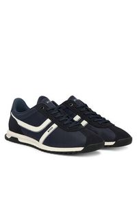 BOSS Sneakersy Zayn 50562818 Granatowy. Kolor: niebieski. Materiał: materiał #4