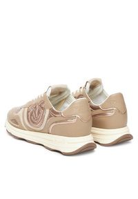 Pinko - PINKO Sneakersy Zoe 01 SS0087P023 Beżowy. Kolor: beżowy. Materiał: skóra #6