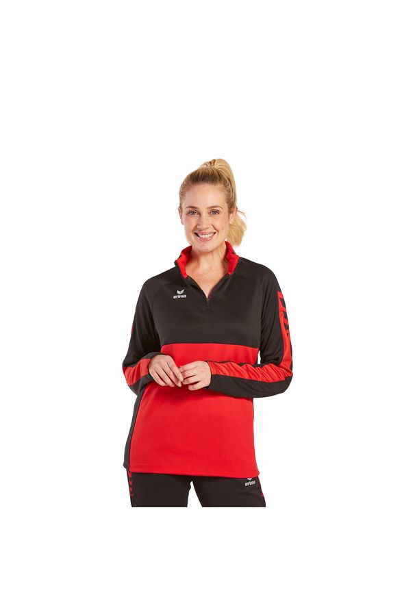 ERIMA - Bluza treningowa Erima Six Wings. Kolor: wielokolorowy, czarny, czerwony. Sport: fitness