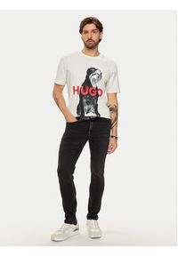 Hugo Jeansy 50522151 Czarny Extra Slim Fit. Kolor: czarny #5