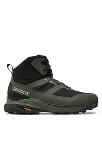 Trekkingi Dolomite. Kolor: zielony. Technologia: Gore-Tex. Sport: turystyka piesza #1