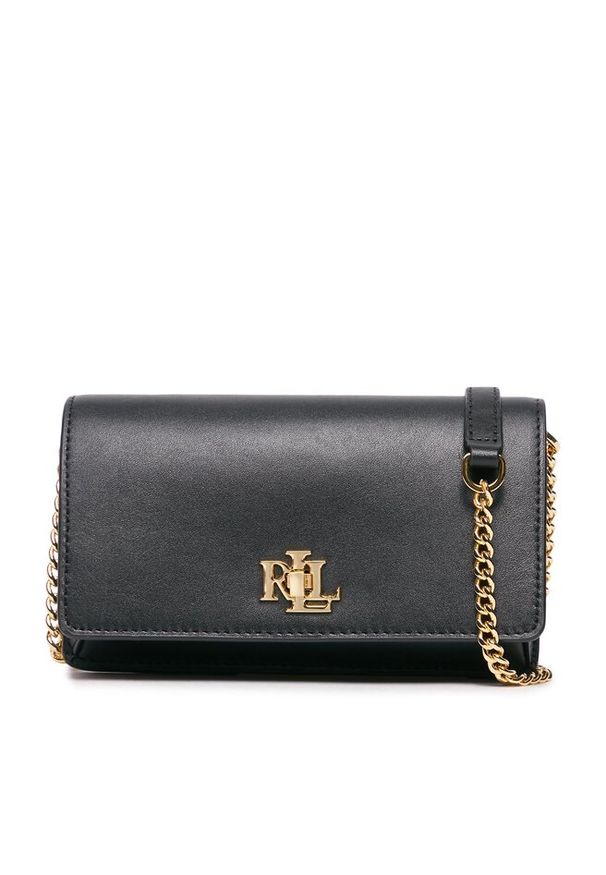 Lauren Ralph Lauren - Torebka LAUREN RALPH LAUREN. Kolor: czarny