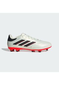 Adidas - Buty Copa Pure 2 League FG. Kolor: biały, czarny, czerwony, wielokolorowy. Materiał: skóra, materiał #1