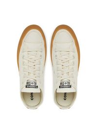 Converse Tenisówki Chuck Taylor All Star Retro Rubber A10696C Beżowy. Kolor: beżowy. Materiał: materiał. Styl: retro #4