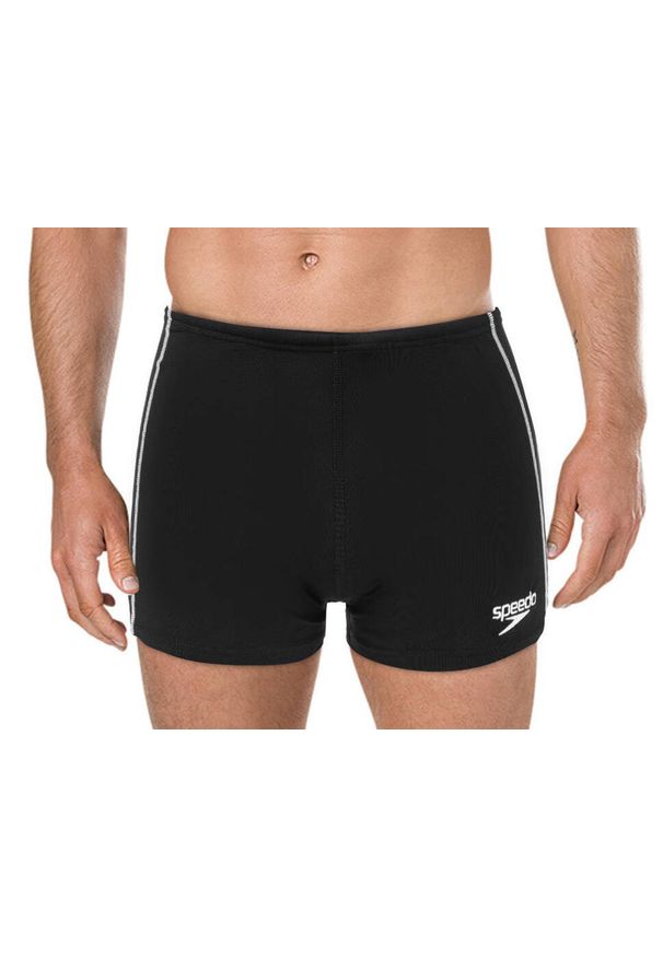 Speedo - Kąpielówki bokserki męskie pływackie SPEEDO CLASSIC+ ASHT 8-007320001. Kolor: czarny