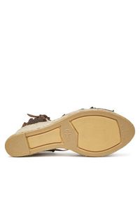 Castañer Espadryle Bromelia/8Ed/032 022360 Brązowy. Kolor: brązowy. Materiał: materiał #4