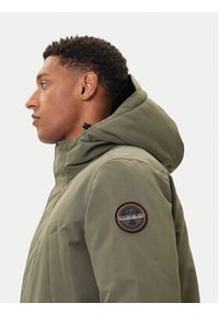 Napapijri Kurtka zimowa A-Cornier NP0A892J Zielony Regular Fit. Kolor: zielony. Materiał: syntetyk. Sezon: zima #5
