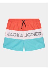 Jack&Jones Junior Szorty kąpielowe 12227529 Kolorowy Regular Fit. Wzór: kolorowy #1