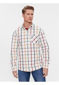 Tommy Jeans Koszula Check Flannel DM0DM18334 Kolorowy Regular Fit. Materiał: bawełna. Wzór: kolorowy