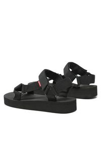 Levi's® Sandały Levi's Cadys Low Sandals Czarny. Kolor: czarny. Materiał: materiał #6