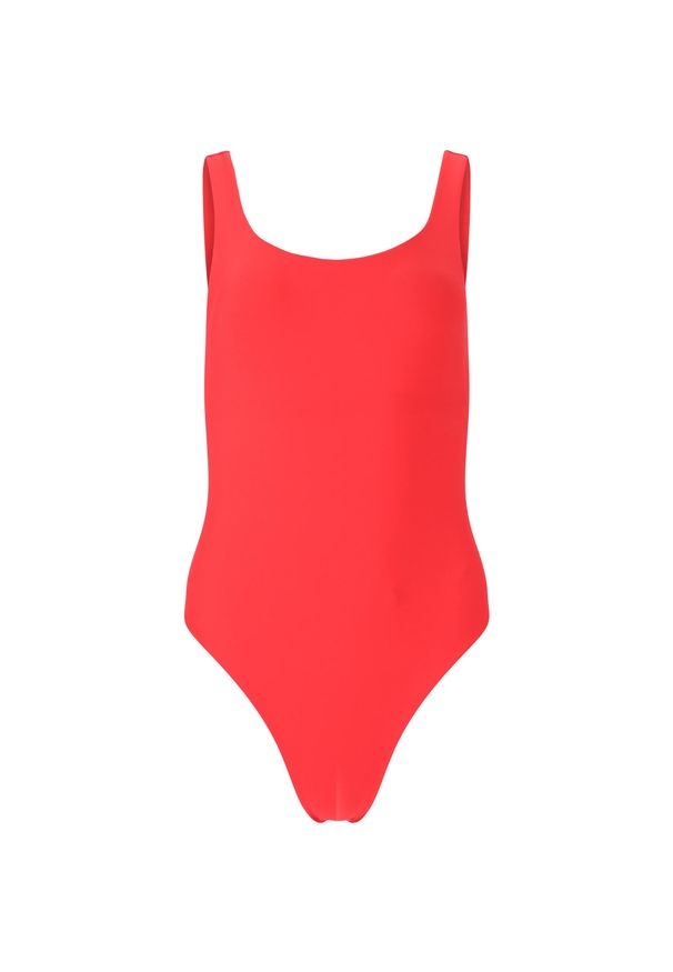 Damski kostium kąpielowy 1-częściowy Athlecia Isabella. Kolor: czerwony