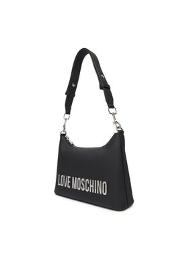 Love Moschino - LOVE MOSCHINO Torebka JC4025PP1NKD000B Czarny. Kolor: czarny. Materiał: skórzane