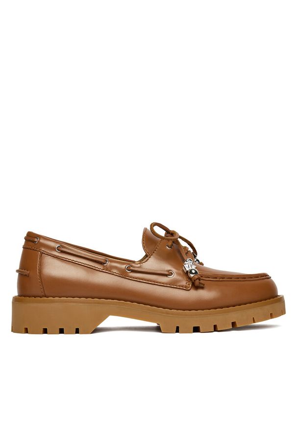 Loafersy MICHAEL Michael Kors. Kolor: brązowy