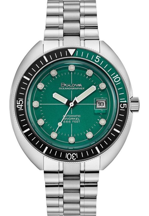 Zegarek Bulova Zegarek męski Bulova 96B322 srebrny. Kolor: srebrny