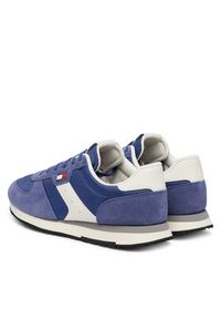 Tommy Jeans Sneakersy Tjm Eva Runner Mix Material EM0EM01737 Niebieski. Kolor: niebieski. Materiał: zamsz, skóra #6
