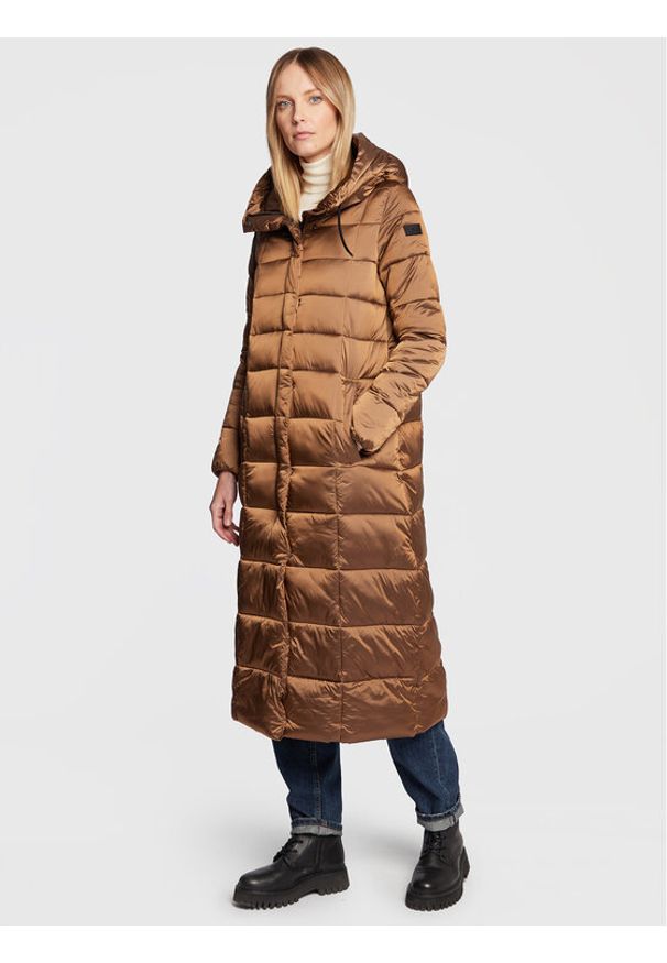 CMP Płaszcz zimowy 32K3136 Brązowy Regular Fit. Kolor: brązowy. Materiał: syntetyk. Sezon: zima