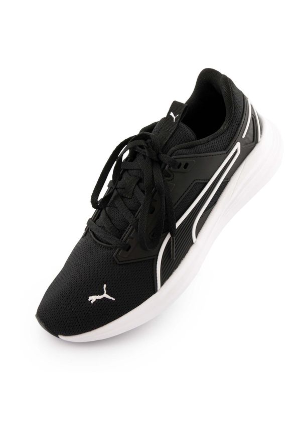 Puma Unisex Transport Sneakers Czarno-Białe Rozmiar 42. Kolor: czarny, biały, wielokolorowy. Sport: bieganie