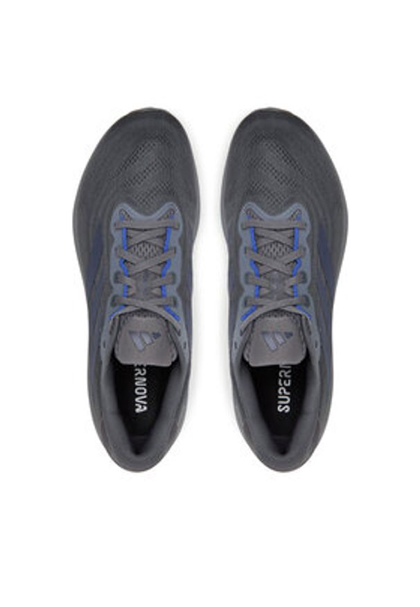 Adidas - adidas Buty do biegania Buty do biegania Supernova Rise 2 Szary. Kolor: szary. Materiał: materiał