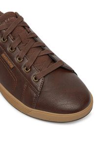 skechers - Skechers Sneakersy Cavell-Hensley 210946/CHOC Brązowy. Kolor: brązowy. Materiał: skóra #5