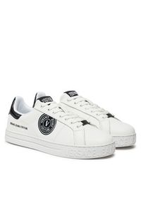 Versace Jeans Couture Sneakersy Court 88 77YA3SK1 Biały. Kolor: biały. Materiał: skóra