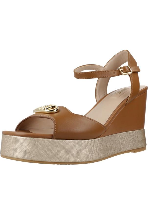 Liu Jo - Sandały LIU-JO KAREN 11 Brązowy. Kolor: brązowy. Materiał: skóra. Sport: turystyka piesza