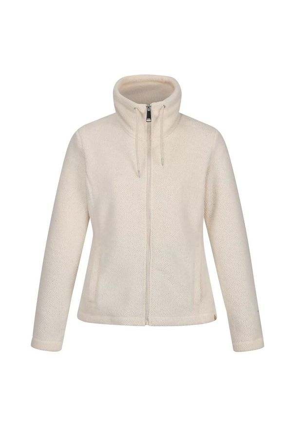 Regatta - Bluza Polarowa Damska Puszysta Pełen Suwak Kizmitt. Kolekcja: plus size. Kolor: beżowy, zielony, wielokolorowy. Materiał: polar. Sezon: zima. Sport: turystyka piesza