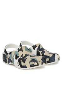 Crocs Klapki Geo Camo Clog 211009 Biały. Kolor: biały #6