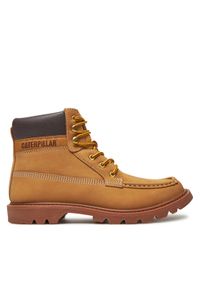 CAT Footwear Trapery Colorado Moc Toe P726065 Żółty. Kolor: żółty. Materiał: skóra #1