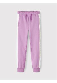 Name it - NAME IT Spodnie dresowe 13206434 Różowy Regular Fit. Kolor: różowy. Materiał: bawełna, dresówka #1
