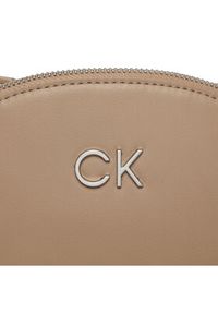 Calvin Klein Torebka Re-Lock Seasonal Crossbody Sm K60K611445 Beżowy. Kolor: beżowy. Materiał: skórzane #3
