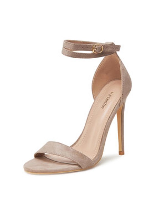 DeeZee Sandały LB0607-1 Beżowy. Kolor: beżowy. Materiał: syntetyk, materiał